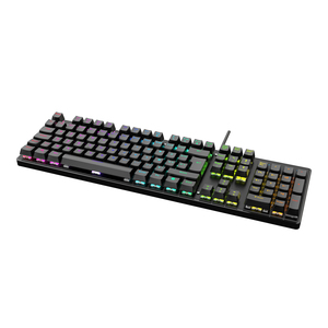 Clavier mécanique Ousaid DK900 <span class=keywords><strong>2022</strong></span>, 104 touches, RVB lumineux, programmable, anti-ghosting, plug-and-play pour le bureau et le gaming - Product Image 2