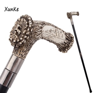 Bastón <span class=keywords><strong>de</strong></span> Senderismo con Diseño <span class=keywords><strong>de</strong></span> Ciervo Tallado a Mano, Bastón Decorativo Creativo y Moderno, Antideslizante - Product Image 4