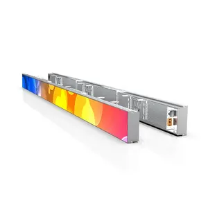 hot sale indoor Supermarket Advertising Retail store Display Shelf Led