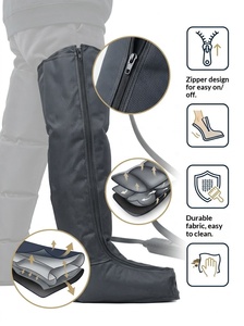 Appareil de physiothérapie portable sans fil à récupération rapide : Masseur de compression d'air pour les jambes, masseur pour les pieds <span class=keywords><strong>et</strong></span> les jambes - Product Image 2