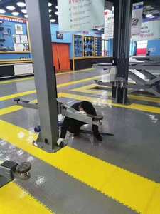 Factory Cheap <strong>PVC</strong> Puzzle Floor Tile Plastic Vinyl <strong>Flooring</strong> Mats for Heavy Duty Workshop Garage Warehouse Showroom - Product Image 6