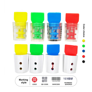 Sceaux rotatifs inviolables en <span class=keywords><strong>polycarbonate</strong></span> YC F-018, résistance à la traction de 85N, couleurs personnalisables pour l'électricité, l'eau et le gaz - Product Image 1