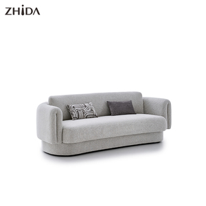 <span class=keywords><strong>Muebles</strong></span> de Sala de Estar OEM ODM, Sofá Curvo Moderno, Sofá Seccional de Tela, Sofá Curvo de Madera Moderno, Diseño de Conjunto de Sofás Acolchados - Product Image 2