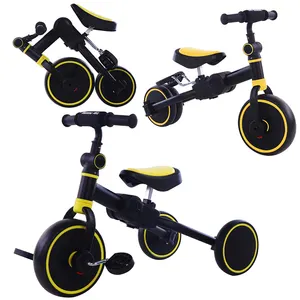 Çin 4 en 1 vlo enfant 3 roues dökün enfants dequilibre üç tekerlekli bisiklet dökün enfants