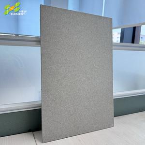 แผ่นผนังไฟเบอร์ซีเ<span class=keywords><strong>ม</strong></span>นต์กันไฟสีเทาอ่อนทันสมัยสำหรับตกแต่งบ้าน ขนาด 4x8 ฟุต สำหรับงานตกแต่งภายในและภายนอก - Product Image 4