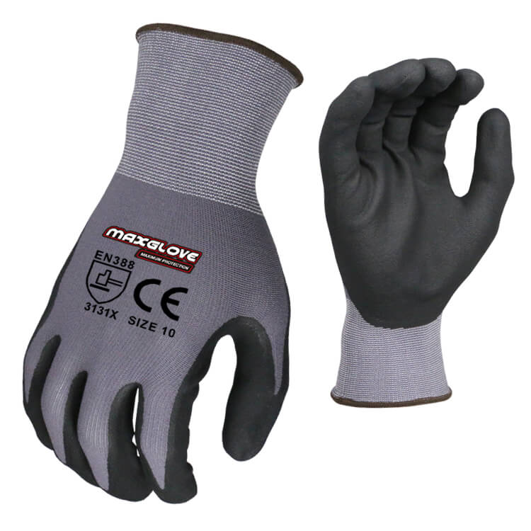 MaxiPact, оптовая продажа, изготовленные на заказ, строительные изделия handschuhe, средства индивидуальной защиты, садовые нитриловые защитные рабочие перчатки