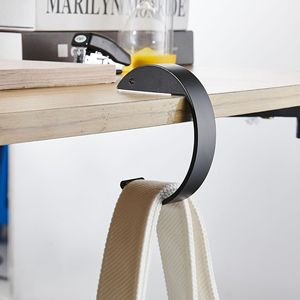 Wholesale Customized Metal Mobile Desk Bag <b>Hook</b> Double-Tiered Portable Utility <b>Hooks</b> for School Home Use OEM/ODM Artifact Side - Product Image 4