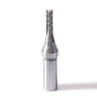 Fábrica al por mayor TCT 3-Flauta Brocas rectas Carburo sólido 1/2 Vástago Router Bits Personalizable OEM & ODM Soporte