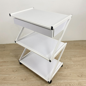 Schoonheidssalon Trolley Spa Kar Kapper Kapsalon Trolley <span class=keywords><strong>3</strong></span> Tier Organizer Manicure Kar Opberghouders Met Lade - Product Image 5