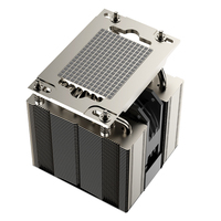 Dissipateur thermique pour processeur de bureau COOLSERVER SP5 4U M95 PRO, 4 broches, 12V DC PWM, 6 caloducs en cuivre et aluminium, faible bruit, TDP 435W, roulement à billes