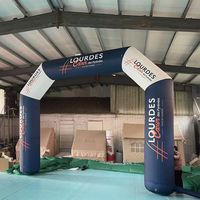 Arche gonflable en PVC pour événements sportifs et publicité en salons professionnels, bannière pour événements sportifs et salons professionnels