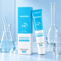 Gel cicatrisant pour l'acné, pour les marques de boutons, les taches brunes, affinant les pores, lissant et hydratant la peau