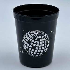 Vasos Reutilizables de 16 oz para Fiestas Disco, Divertidos y Elegantes, Vasos de Plástico Promocionales con Serigrafía para Eventos - Product Image 4