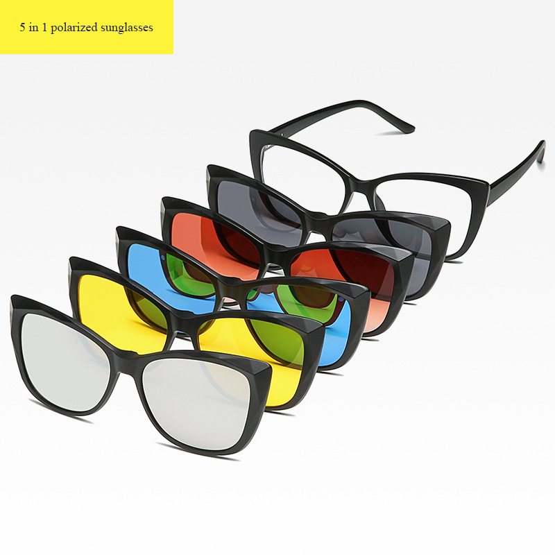 Occhiali Da Sole Polarizzati Con Lenti Intercambiabili Magnetiche - Unisex Per Guida, Pesca E Sport