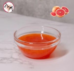 น้ำเชื่อมรสเกรปฟรุตแดงพรีเมียม รสหวานบริสุทธิ์ 2.5 กก. ฉลาก HALAL/HACCP สำหรับปรุงรสชาผลไม้สด - Product Image 2