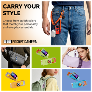 Cámara Infantil, la Mejor Opción, Grabadora Digital Portátil, Cámara de Bolsillo, Selfie, Video, Foto, Juguete de Viaje <span class=keywords><strong>para</strong></span> Niños y Niñas, Mini Cámara - Product Image 6