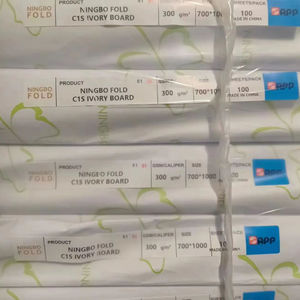 NINGBO FOLD C1S Coated Duplex Board Single Side Offset Printing Ivory Board 210g 230g 250g 270g 300g 350g 400g - Product Image 1
