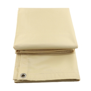 Voile d'<span class=keywords><strong>ombrage</strong></span> beige imperméable pour clôture, écran de confidentialité, garde-corps de balcon, en tissu polyester anti-UV, protection solaire, bâche de <span class=keywords><strong>terrasse</strong></span> - Product Image 1
