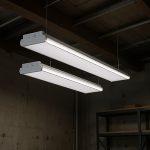 Lámpara LED para Tienda de 4 Pies, 6500K Luz Diurna, 5500LM, Iluminación de Techo Envolvente, Estilo Industrial, Cuerpo de Aluminio, IP44 - Product Image 2