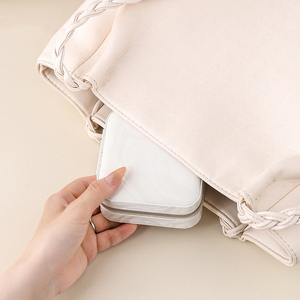 Biểu Tượng Tùy Chỉnh Vuông Màu Hồng PU Da Đồng Hồ Bông Tai Du Lịch Hộp Đồ Trang Sức Cho Doanh Nghiệp Nhỏ - Product Image 4