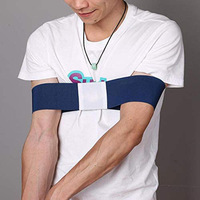 Bande de correction de mouvement des mains pour entraînement au golf avec sangle de tension pour swing et correcteur de posture des bras (Fibre de polyester)