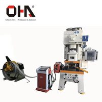 Coin de pliage TDF de marque OHA pour conduits rectangulaires, utilisé avec la machine à estamper les coins de bride de conduit HVAC