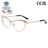 Teenyoun Fabricant de montures optiques carrées en acier inoxydable rétro et élégantes, unisexes, personnalisables OEM, avec étui à lunettes durable