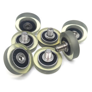 Roues en polyuréthane PU de haute qualité avec roulements OD 24-48 mm pour les applications de roulettes de <span class=keywords><strong>chaise</strong></span> de bureau et de chariots de meubles - Product Image 3