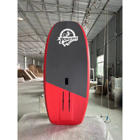 Fabrication en usine de feuille d'aile époxy SUP Hydrofoil Surf Board est livré avec un sac pour l'utilisation des eaux océaniques