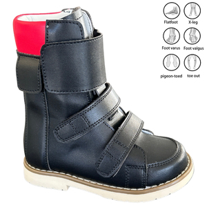 Chaussures orthopédiques pour enfants, semelles correctrices pour pieds plats, chaussures orthopédiques montantes pour tout-petits, jambes <span class=keywords><strong>en</strong></span> <span class=keywords><strong>X</strong></span> - Product Image 1