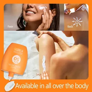 KORMESIC OEM ODM Private Label SPF50+ PA+++ Sunblock Whitening Sunscreen Anti-UV Light And Versatile Sunscreen