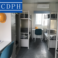 Bangunan Kamp Pertambangan Modular Dua Lantai CDPH untuk Akomodasi Tenaga Kerja di Mongolia
