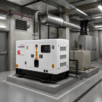 Groupe électrogène diesel super silencieux 200 kVA, alimentation de secours pour hôpital, triphasé 400 V, insonorisé, ATS, commande automatique