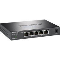 Commutateur Gigabit TP-LINK TL-SH1005 2500 Mbps à 5 ports 2,5 Gbit/s avec tous les ports Ethernet RJ45 Plug & Play compatible avec les réseaux WiFi GPRS TCP