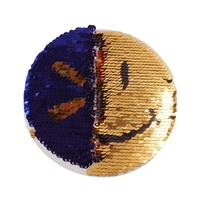 Prix usine arc-en-ciel coeur broderie paillettes Patch fer sur pour vêtements fille Applique autocollant
