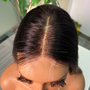 2x6 Kim K Lace Closure Bob Double Drawn Raw Vietnamese Short <b>Wigs</b> Human Hair Lace Front Bone Straight <b>Wigs</b> for Black <b>Women</b> - Product Image 5