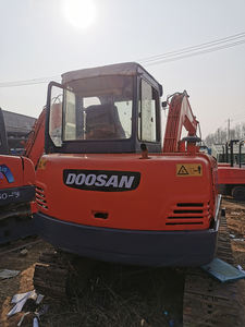 Usato 2020 modello 5.5 ton DONSAN DH55 mini escavatore mini scavatrice cina commercio all'ingrosso excavadora pollice secchio per la vendita - Product Image 4