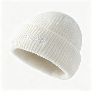 Vietnam Factory OEM Embroidered Knitted Beanie Multiple Colors <b>Winter</b> Hat Custom Logo Fold Cuff Beanie <b>Cap</b> <b>For</b> <b>Men</b> Women - Product Image 4