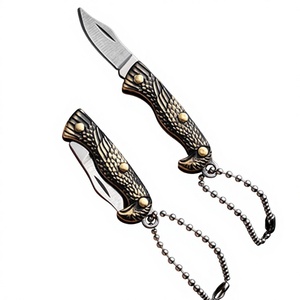 Coltello Tascabile Pieghevole Super Compatto in Offerta, Lama in Acciaio Inox con Apertura a Scorrimento, Spessore 0,38mm, Lunghezza 130mm, DIY EDC Utility OEM - Product Image 5