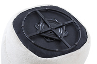 Fauteuil pivotant individuel personnalisé, fauteuil barillet confortable pour salon, fauteuil rond en bouclette, fauteuil d'appoint circulaire en sherpa
