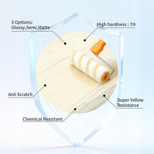 Revestimiento de Piso de PU Ecológico de Secado Rápido y Fuerte Adhesión, Acabado de Alto Brillo, Pintura de Resina Resistente al Desgaste, Buen <span class=keywords><strong>Precio</strong></span> - Product Image 3