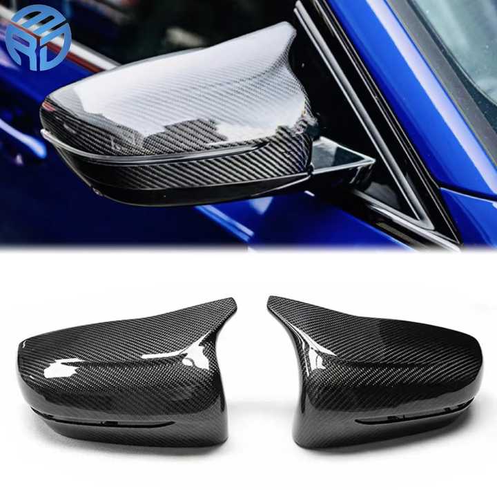G20/G28 F9X Style Dry Carbon Fiber Mirror Covers LHD main image 1