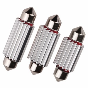 Ampoule LED double pointe avec décodage Canbus 4014 12SMD, lampe intérieure de voiture 12 V, éclairage de plafond adaptable - Product Image 5