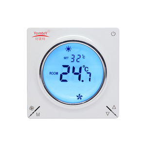 Custom Led Central Air Conditioning Temperature Controller 86x86x13mm For Home Hvac Systems With Humidity Control - Product Image 2