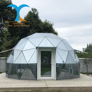 Geodesic – tente de Camping en plein air, dôme Glamping, dôme d'hôtel pour deux personnes avec grande fenêtre transparente - Product Image 3