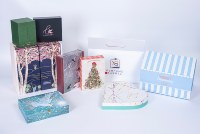Caja de Regalo Creativa con Logotipo Personalizado, Triangular, Portátil, Reciclable, de Cartón Premium, Plegable, con Tapa Magnética y Grabado