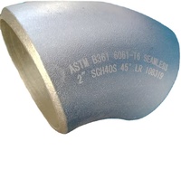 Coude en aluminium 45° LR 2 pouces SCH40 A234WPB B16.9