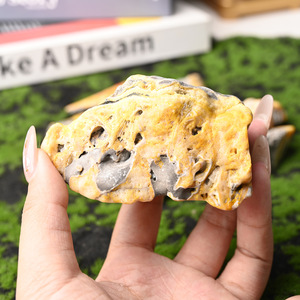 Indonesia Natural Natural Hornet jasper Rough <b>Raw</b> Stone Ore <b>Raw</b> Semi Precious Stone Quartz <b>Crystal</b> for Healing Reiki - Product Image 2