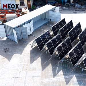 MEOX containerisé 20 40 ft conteneur hors réseau système d'énergie solaire mobile en conteneur - Product Image 1