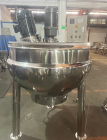 Huashang Custom High Performance Stoomgejackete kookketel voor voedsel, saus en chemisch gebruik.